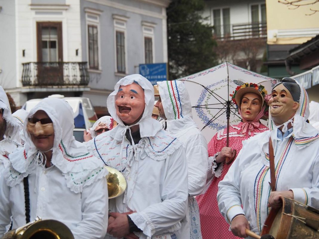 Trommelweiber im Ausseer Fasching